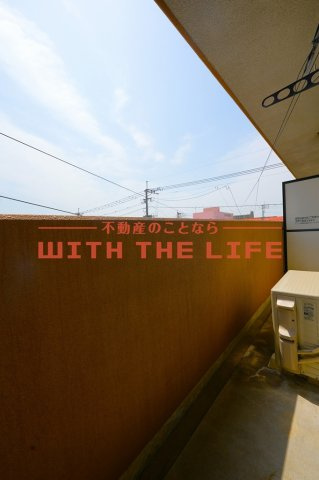 コーポ稲吉【キャッシュバック対象】のバルコニー|※同シリーズ別物件の写真・現状優先
