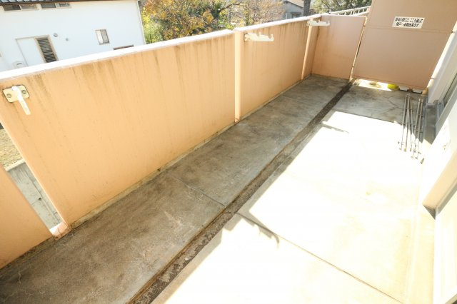 エトワールニシコウベのバルコニー