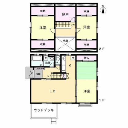 【間取り】 | 伊東市鎌田　戸建