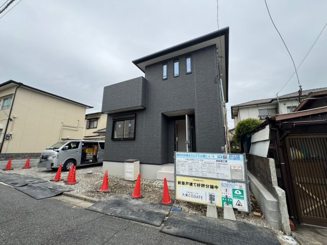 SUN COURTーサンコート－小倉北区神岳2丁目【小倉北区　新築戸建て】の外観|現地撮影　2026,3,13　SUN COURTーサンコート－小倉北区神岳2丁目【小倉北区　新築戸建て】