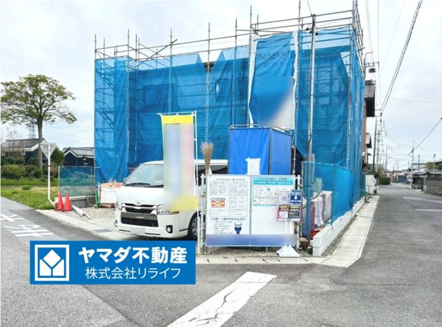 リーブルガーデン　一宮市祐久第2　全1区画分譲の外観|「現地（2026年3月12日）撮影」　
■外観写真　
■ヤマダ不動産　株式会社リライフ　
