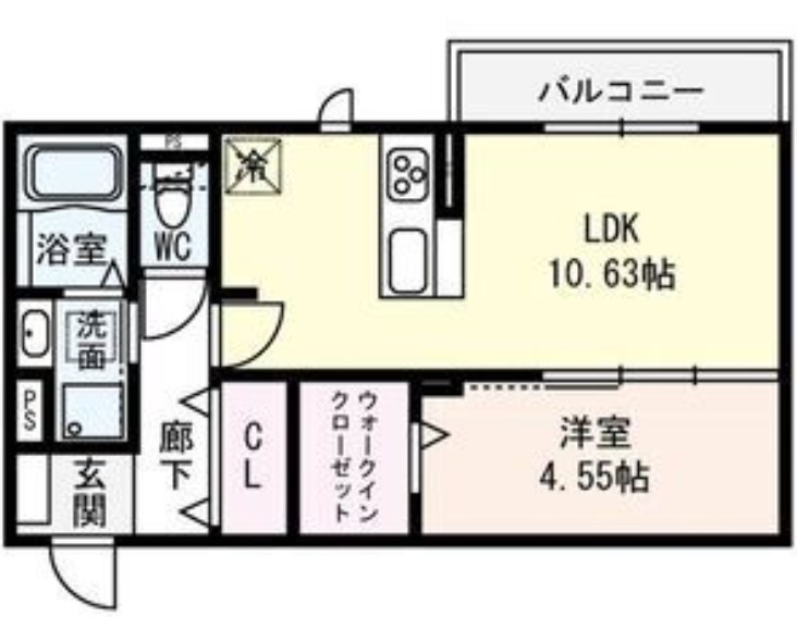 ポルト・デュ・ボヌールの間取り
