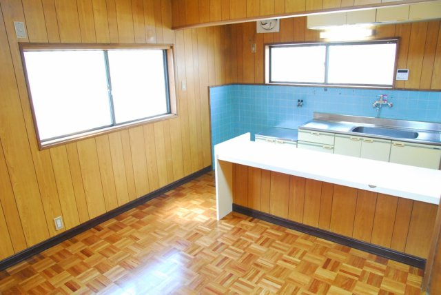 池田戸建てのキッチン