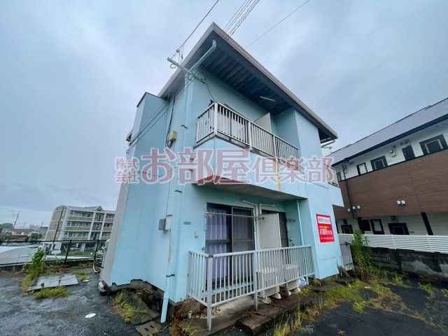 朝妻サンハイツの外観|きれいな外観です