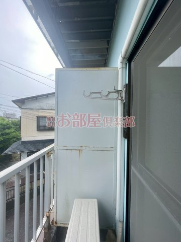 朝妻サンハイツのバルコニー|お洗濯にも便利なバルコニー付き