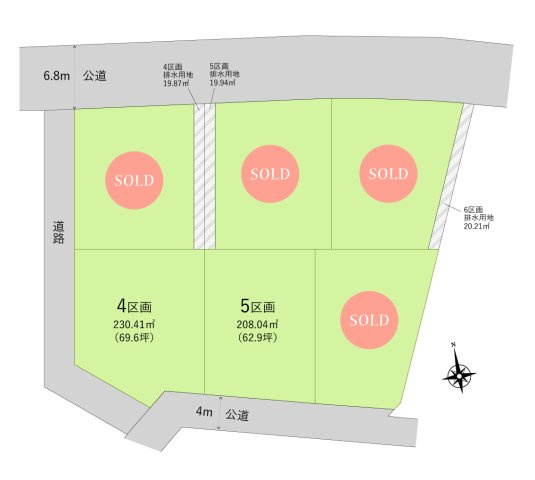 川越市大字久下戸の売地の土地図|線引き前宅地のためどなたでも建築可能です！！
資料請求やご見学などお気軽にお問い合わせください。