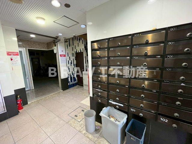 サンシャイン森之宮　BRAVI不動産のロビー|【サンシャイン森之宮】ロビーです