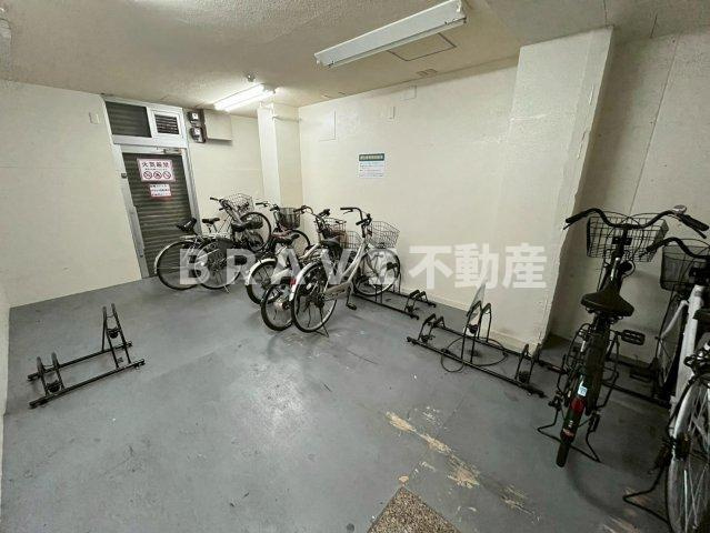 サンシャイン森之宮　BRAVI不動産のその他共用部分|【サンシャイン森之宮】駐輪場です