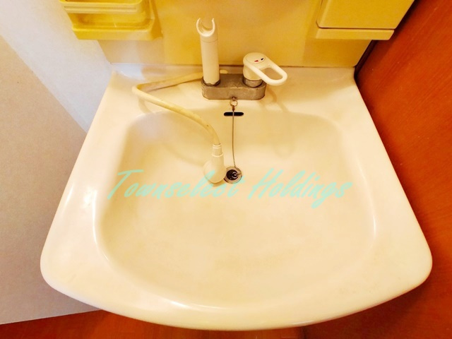 鎌倉市扇ガ谷１丁目のアパートの洗面所