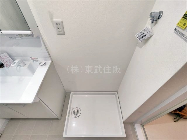 【ランドリースペース】 | 志木ニュータウン南の森弐番街4号棟 | 洗濯機置き場