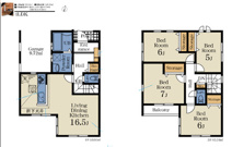 千葉市中央区今井町　新築分譲住宅１号棟の画像