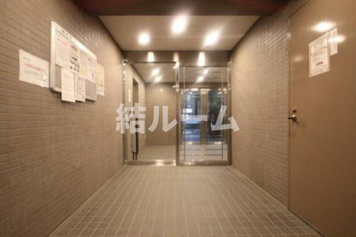 文京区関口１丁目の賃貸マンションのロビー