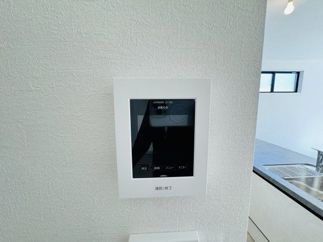 流山市三輪野山１丁目新築戸建（三輪野山８期）のセキュリティ|来客時も安心のTVモニター付きインターフォン