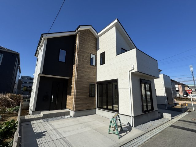 流山市三輪野山１丁目新築戸建（三輪野山８期）の外観|2号棟外観・完成済み内覧可能です！