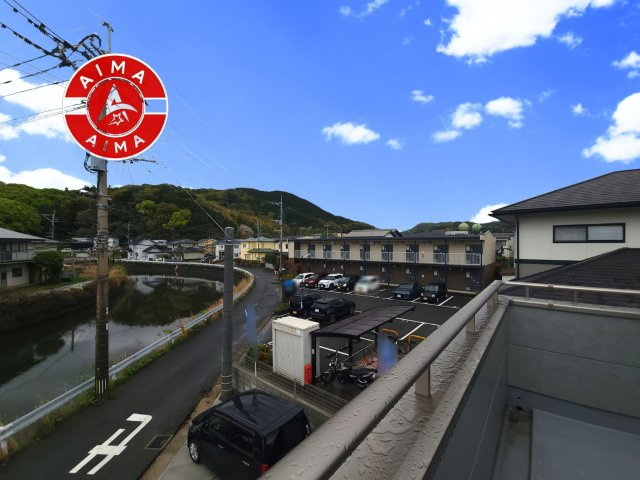 福岡市西区今宿東3丁目第1-1棟（1号棟）の展望|窓から緑が見える物件も魅力的です。