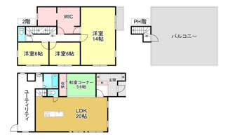 【間取り】 | 大津市下阪本4丁目4-32　中古戸建