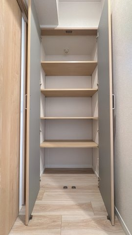 【収納】 | サンモリッツ門司港☆仲介手数料無料☆ | 【新品交換済】可動式の棚
