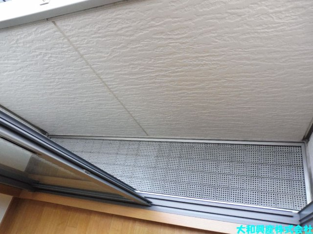 パナハイツ伊藤のバルコニー