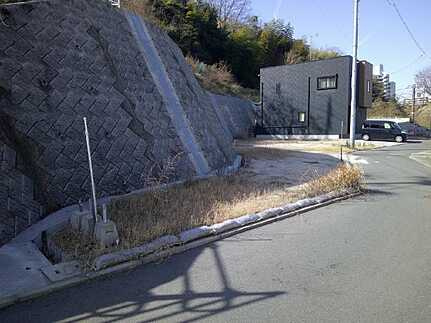 矢野西3丁目の前面道路含む現地写真