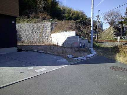 矢野西3丁目の前面道路含む現地写真