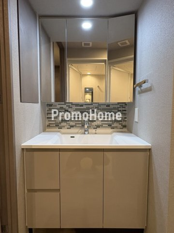 シーズンフラッツ新御徒町イーストの独立洗面台