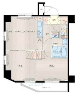 【間取り】 | ルーブル中板橋六番館 | 間取りです。