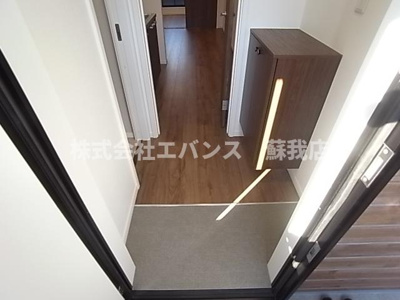 【玄関】 | HFR蘇我A棟 | 明るい玄関です