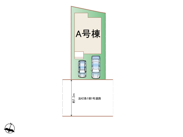 南区曽池町2丁目｜名古屋市の戸建ならホームアップの区画図