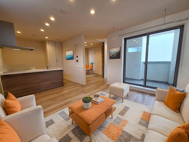 ＰＨＩＬＯＳＯＰＨＩＡの居間・リビング|CG家具の為、実際に家具の設置はありません。