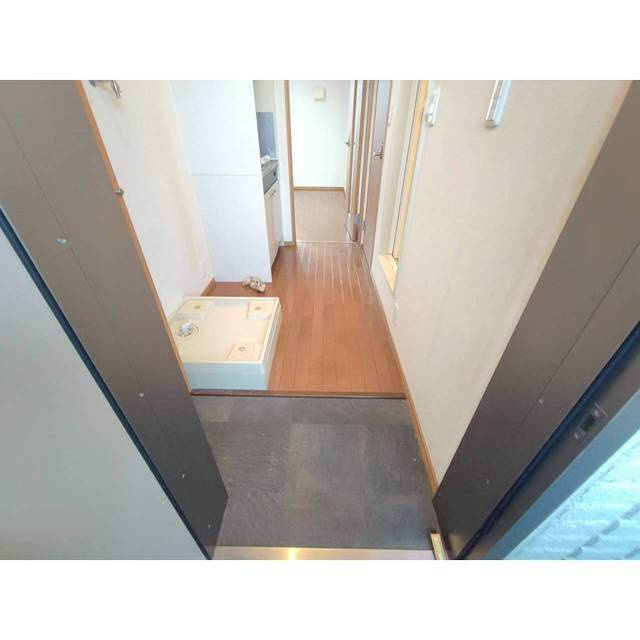 板橋区大谷口１丁目のアパートの玄関