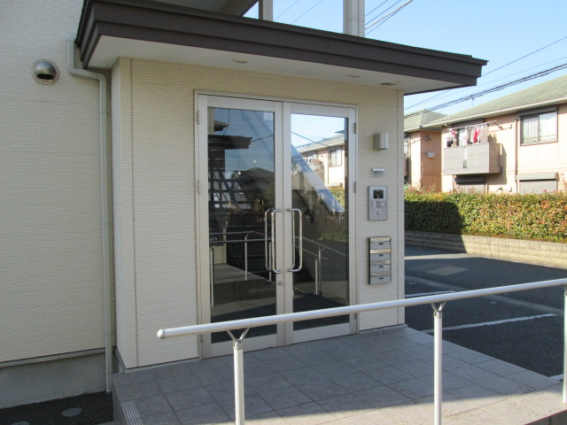 アビターレＡ棟のエントランス|オートロック付