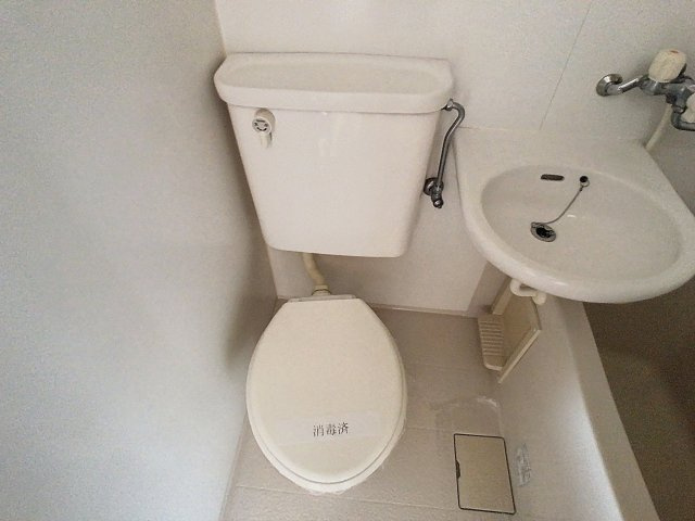 コーポ麻生2号棟のトイレ