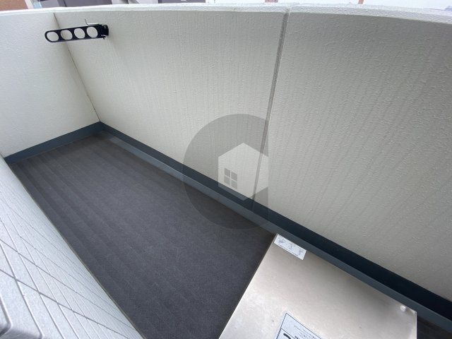 パーラム徳庵のバルコニー