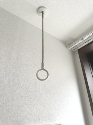 【その他】 | ベイルーム湘南台 | 室内物干しで雨の日も干せます！浴室には浴室乾燥機も付いてます♪