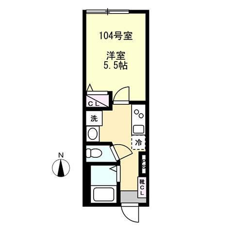 【間取り】 | ベイルーム湘南台
