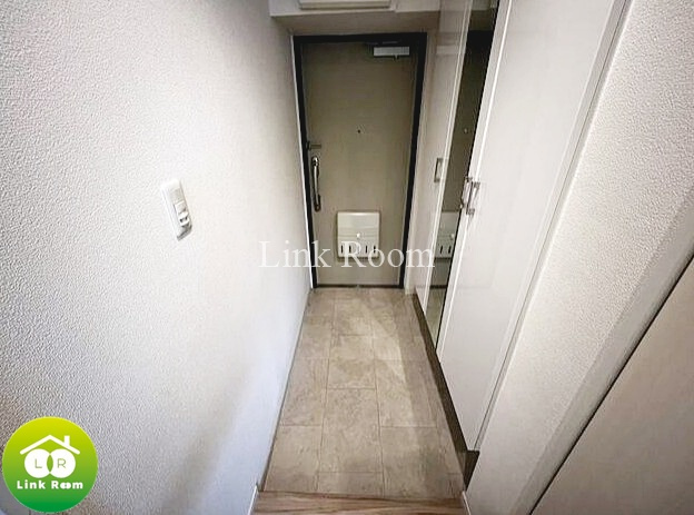 東陽町住宅の玄関