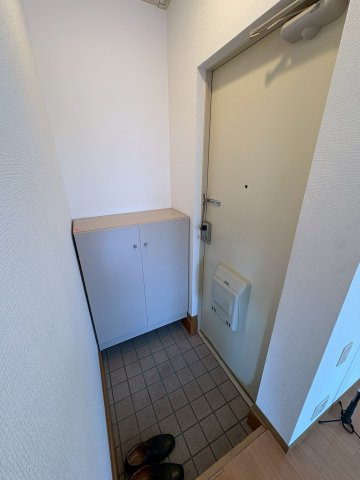 サンハイツの玄関