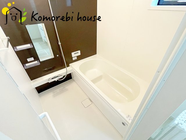 さいたま市北区本郷町　14期　新築一戸建て　KEIAI GRACE　01の浴室|きれいなお風呂です