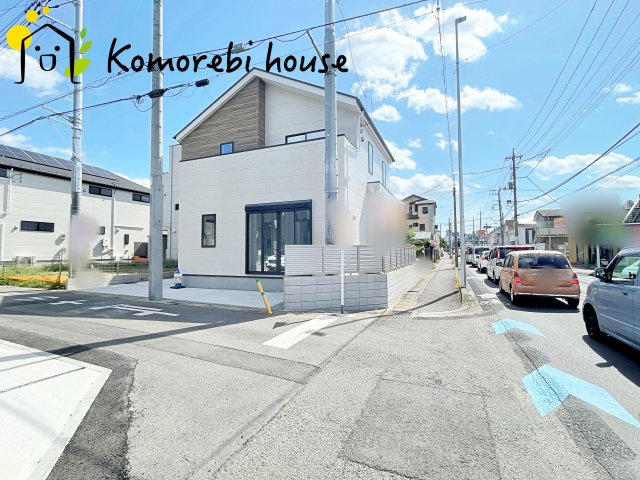 さいたま市北区本郷町　14期　新築一戸建て　KEIAI GRACE　01の前面道路含む現地写真|前面道路含む現地写真です