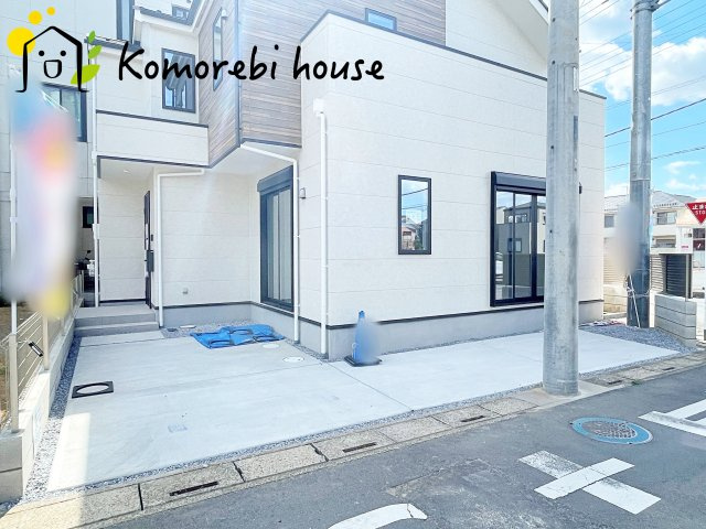 さいたま市北区本郷町　14期　新築一戸建て　KEIAI GRACE　01の駐車場|駐車場があるので、車を買う予定の方も安心です