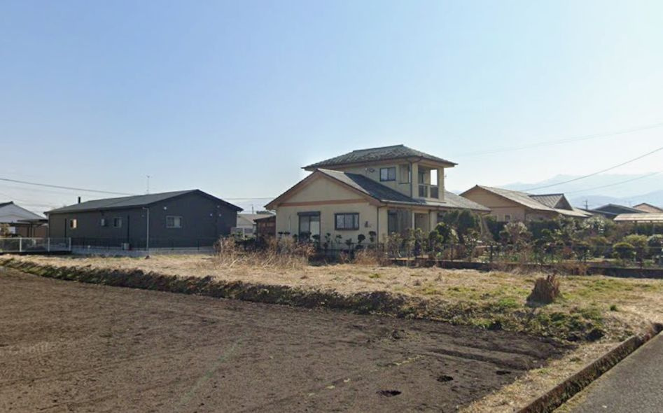 都城市安久町の売地の外観