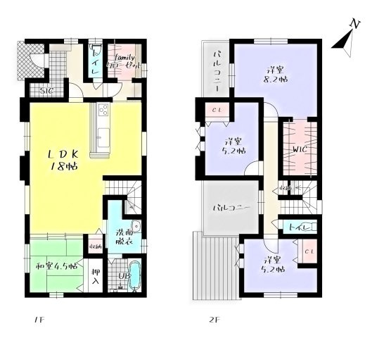 【間取り】の画像