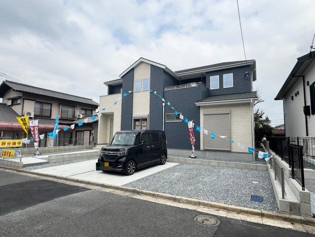 ーBloomーブルームー小倉北区赤坂3丁目2期　【小倉北区　新築戸建て】の駐車場|駐車スペース並列４台♪　【小倉北区　新築戸建て】
