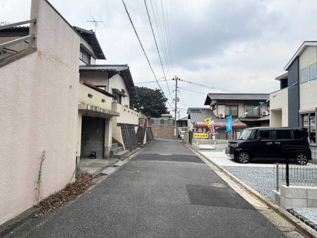 ーBloomーブルームー小倉北区赤坂3丁目2期　【小倉北区　新築戸建て】の前面道路含む現地写真|ーBloomーブルームー小倉北区赤坂3丁目2期　【小倉北区　新築戸建て】　【小倉北区　新築戸建て】