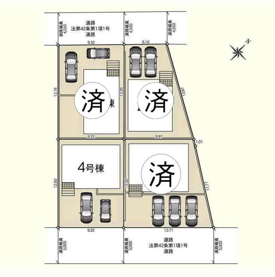 【区画図】 | 新築一戸建て「松田町松田惣領第25」