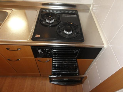 【その他】 | コーポ花水木 | 魚焼きグリル付ガスコンロ