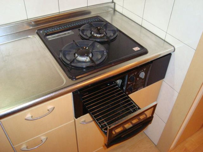 【設備】 | グレイス | ビルトインコンロ