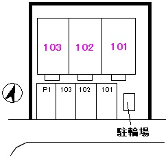 ニュークレストール光ケ丘の駐車場|駐車場