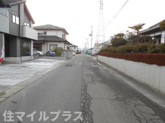 【前面道路含む現地写真】 | 郡山市八山田6丁目新築一戸建て2棟 | 前面道路含む現地写真です