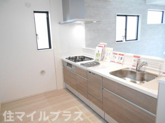 【キッチン】 | 郡山市八山田6丁目新築一戸建て2棟 | キッチンでお料理をお楽しみください